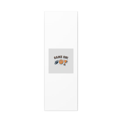 Game On! Matte Canvas, Stretched | Playoff Bracket Poster, Sports Prediction Print