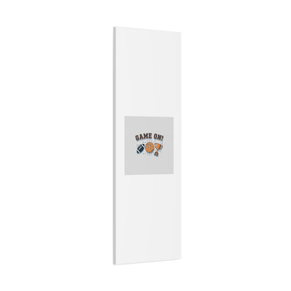 Game On! Matte Canvas, Stretched | Playoff Bracket Poster, Sports Prediction Print