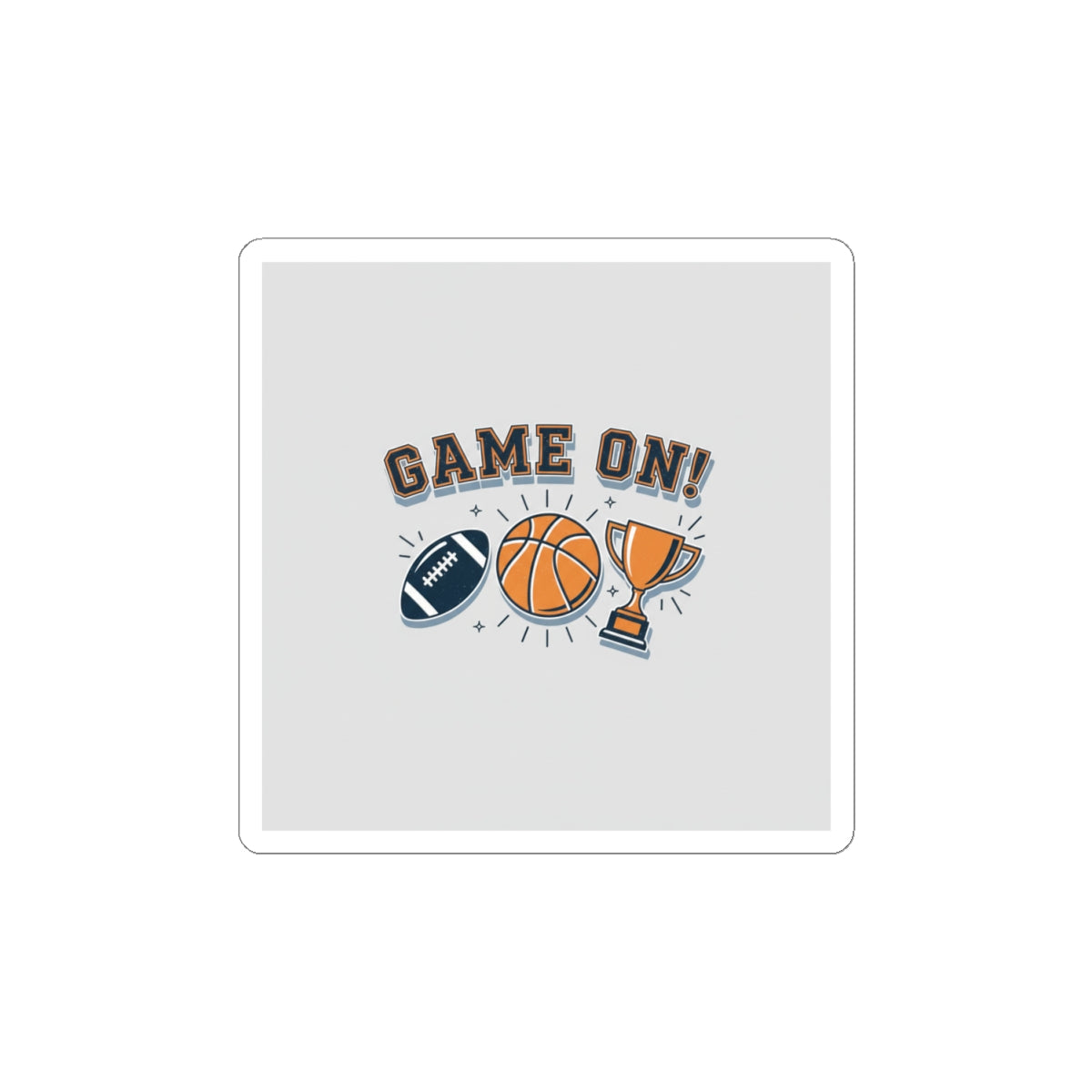 Game On Bracket Sticker | Sports Playoff Prediction, Bracket Humor