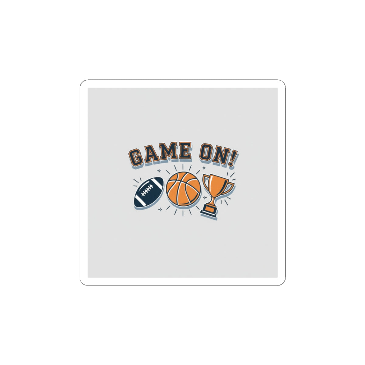 Game On Bracket Sticker | Sports Playoff Prediction, Bracket Humor