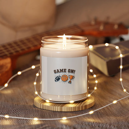 Game On Bracket Candle, Scented Soy Candle | Playoff Bracket Humor