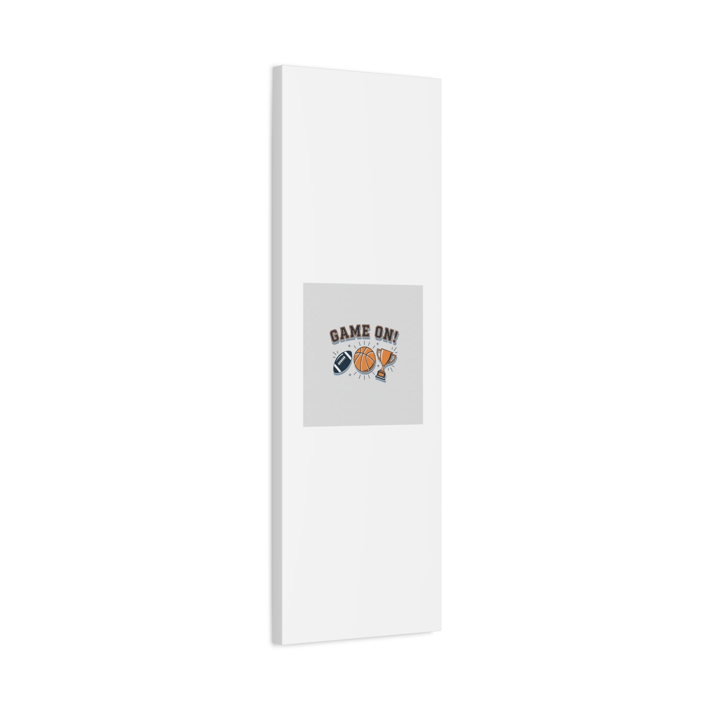 Game On! Matte Canvas, Stretched | Playoff Bracket Poster, Sports Prediction Print