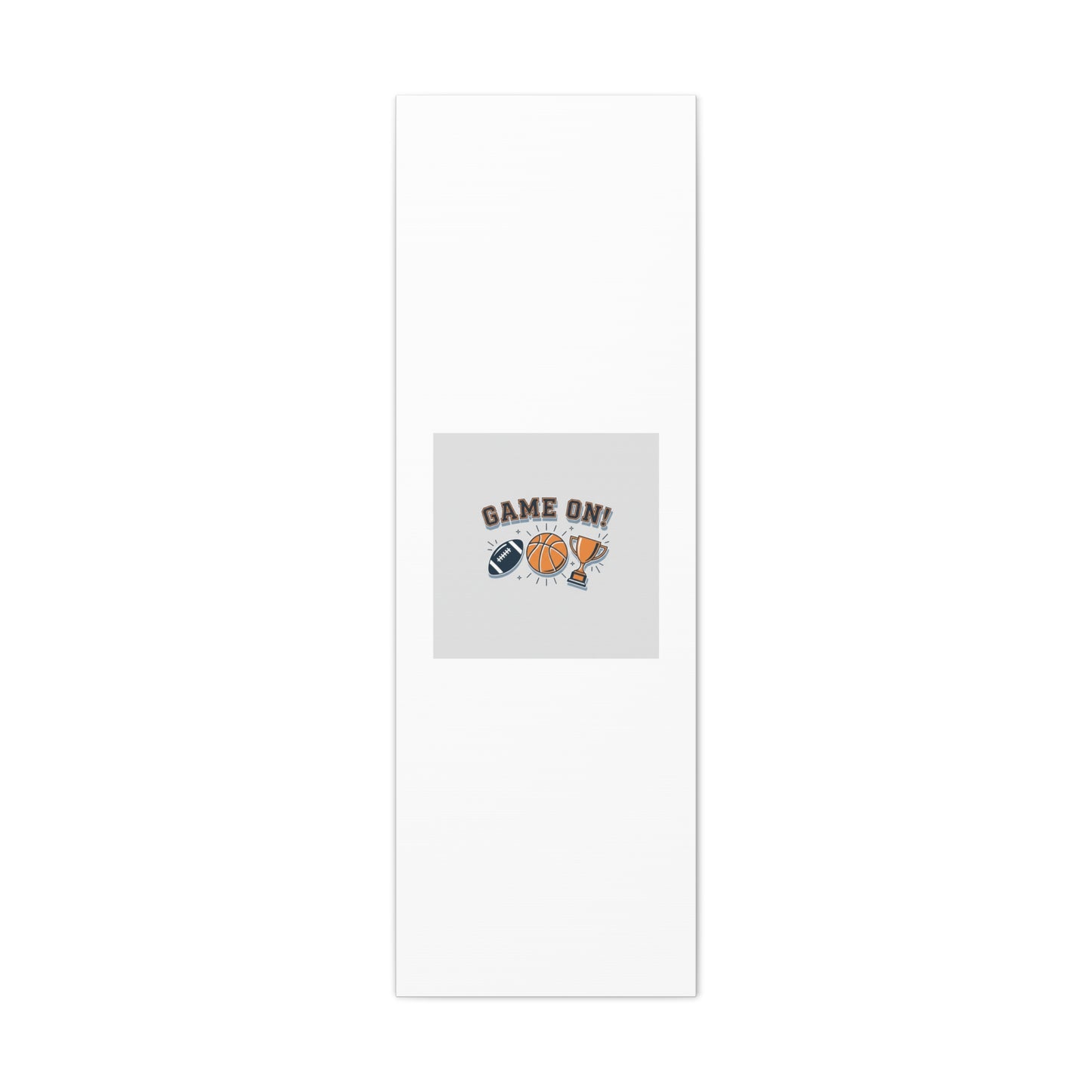 Game On! Matte Canvas, Stretched | Playoff Bracket Poster, Sports Prediction Print